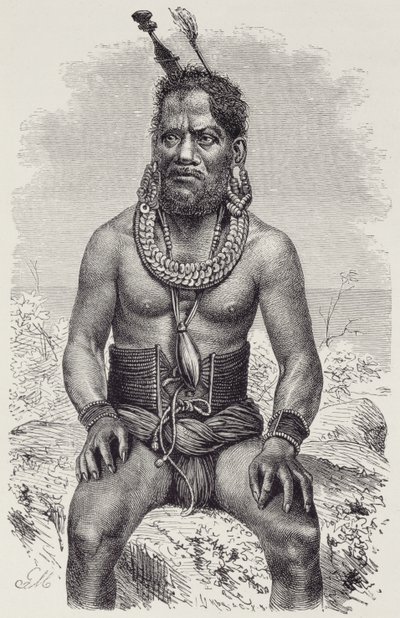 Uomo delle Isole Ruk, da La Storia dell